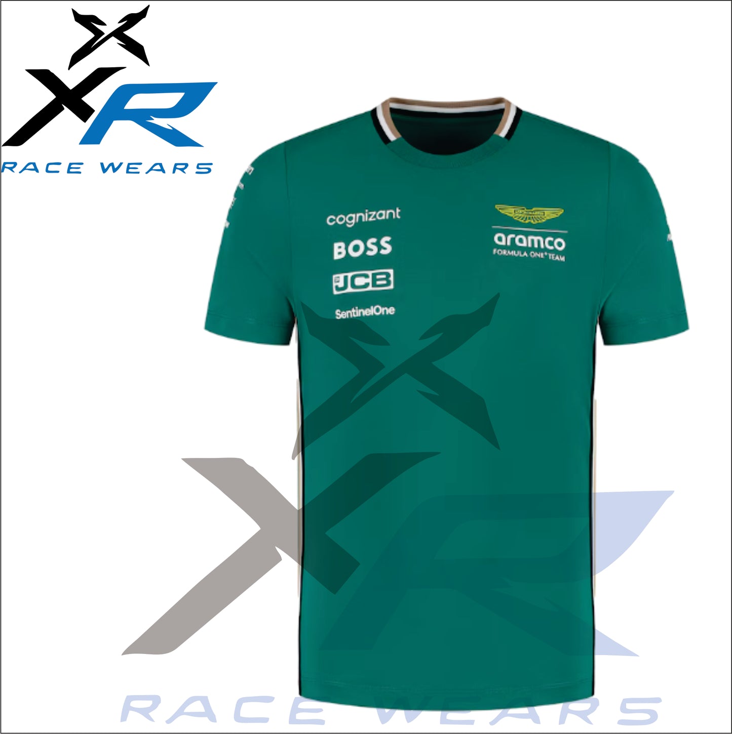 Aston Martin Aramco Cognizant F1 2025 Team T-Shirt