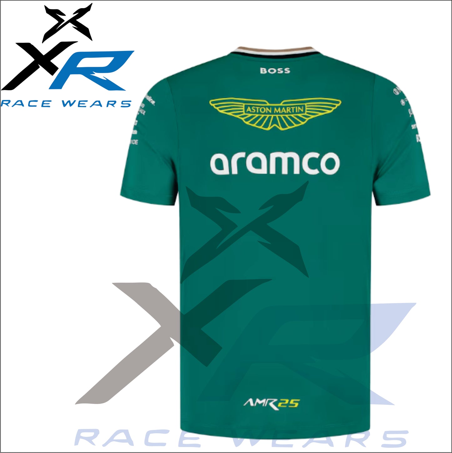 Aston Martin Aramco Cognizant F1 2025 Team T-Shirt